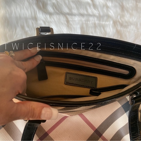 Burberry Regent Small Landscape Tote Supernova/Black Authenticated - Picture 4 of 10